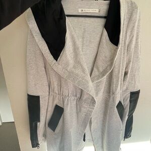 Blanc Noir Gray and Black Jacket